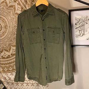 Gap Military Inspired Button Down